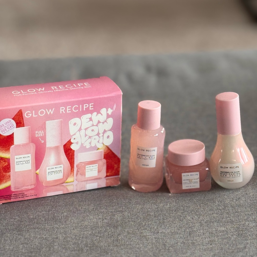 Glow Recipe Dewy Glow Trio Set - Pink